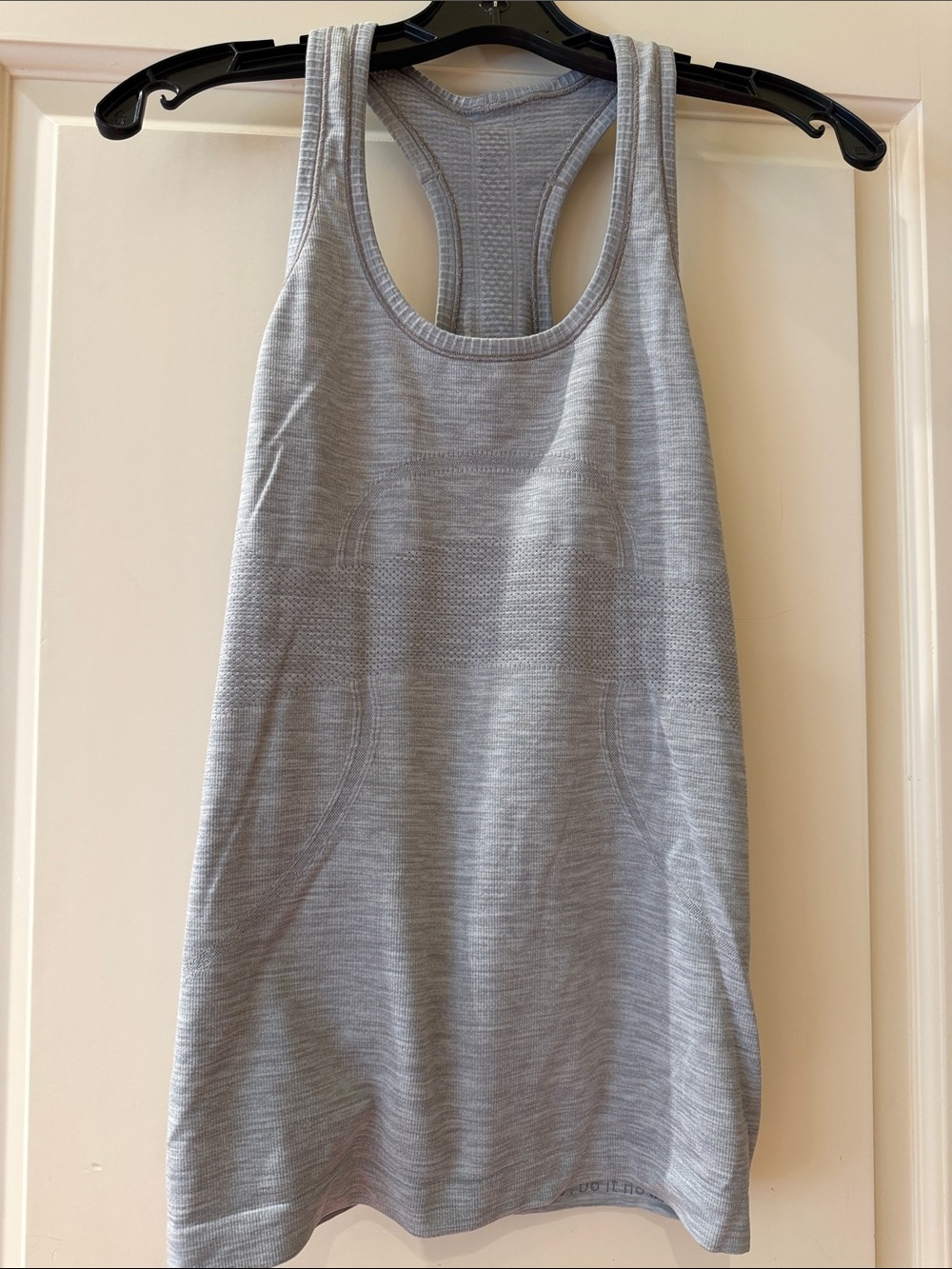 lululemon athletica Light Gray Racerback Tank
